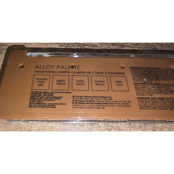 NATASHA DENONA Alloy Palette 5 Pan Eyeshadow Full Size NIB Ulta - Picture 4 of 4